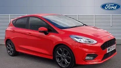Used Ford Fiesta ST-Line 125 HP (91 kW) 2020 Red Hatchback