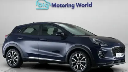 Used Ford Puma Titanium 125 HP (91 kW) 2022 Blue SUV