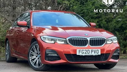 Used BMW 330e M Sport 292 HP (214 kW) 2020 Orange Sedan