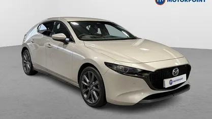 Silver Used 2025 Mazda 3 Exclusive-Line Hatchback | £18,099 (Good price)