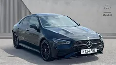 Black Used 2024 Mercedes CLA220 AMG Line Premium Plus Sedan | £32,617 (Fair price)