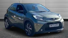 Cardamom green with black Used 2022 Toyota Aygo Hatchback | £15,295 (Fair price)