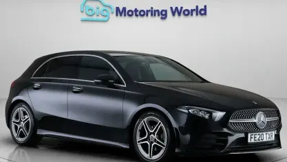Begagnad Mercedes A180 Executive 136 HK (100 kW) 2020 Svart Halvkombi