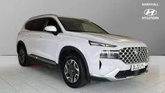 White Used 2022 Hyundai Santa Fe Premium SUV | £25,917 (Fair price)
