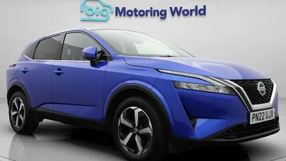 Used Nissan Qashqai N-Connecta 140 HP (102 kW) 2022 Blue SUV
