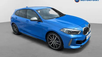 Used BMW M135 Comfort Edition 306 HP (225 kW) 2023 Blue Hatchback
