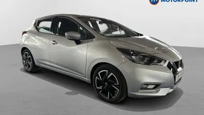 Used Nissan Micra Acenta 92 HP (67 kW) 2021 Silver Hatchback