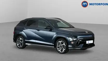Used Hyundai Kona N Line 137 HP (100 kW) 2025 Blue SUV