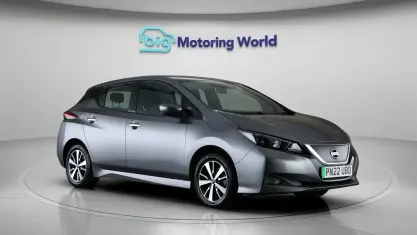 Used Nissan Leaf Acenta 110 kW (150 HP) 2021 Grey Hatchback