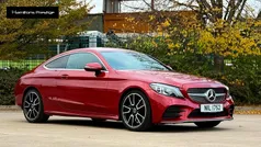 Red Used 2020 Mercedes C300 AMG Line Premium Coupe | £19,995 (Fair price)