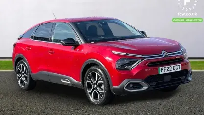 Used Citroën e-C4 Shine 100 kW (136 HP) 2022 Red Hatchback