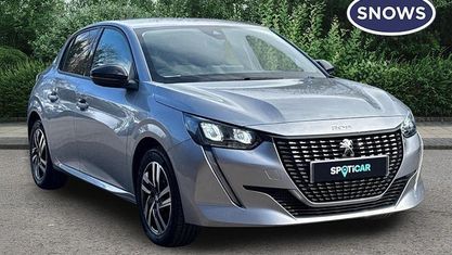 Używany Peugeot 208 Allure+ 102 KM (75 kW) 2022 Szary Hatchback