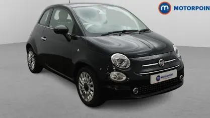 Używany Fiat 500 Lounge 69 KM (50 kW) 2019 Czarny Hatchback