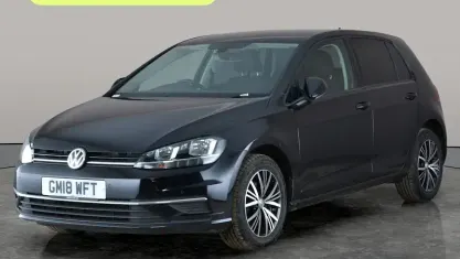 Second-hand VW Golf VII SE 110 CP (80 kW) 2018 Negru Hatchback