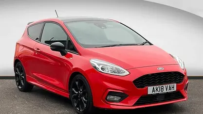 Red Used 2018 Ford Fiesta ST-Line X Hatchback | £7,290 (Fair price)