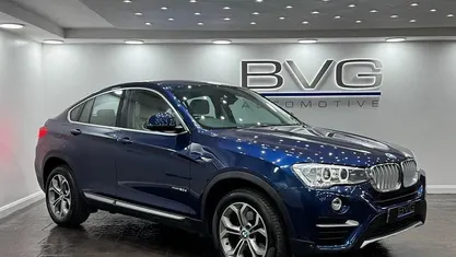 Used BMW X4 xLine 190 HP (139 kW) 2017 Blue SUV