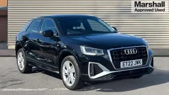 Black Used 2022 Audi Q2 S-Line SUV | £22,365 (Fair price)
