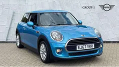 Electric blue Used 2017 Mini Cooper Hatch Hatchback | £9,495 (Fair price)