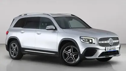 Used Mercedes GLB200 AMG Line Premium 163 HP (119 kW) 2021 Silver SUV