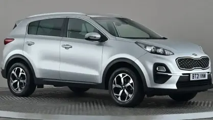 Used Kia Sportage 132 HP (97 kW) 2021 Silver SUV