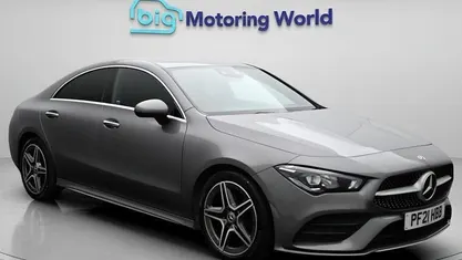 Begagnad Mercedes CLA180 AMG line 136 HK (100 kW) 2021 Grå Sedan