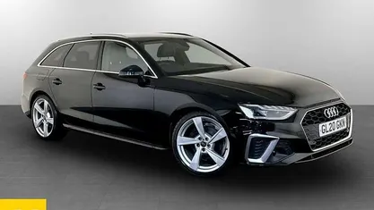 Used Audi A4 S-Line 190 HP (139 kW) 2020 Black Estate