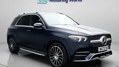 Used Mercedes GLE350 de AMG line 320 HP (235 kW) 2022 Blue SUV