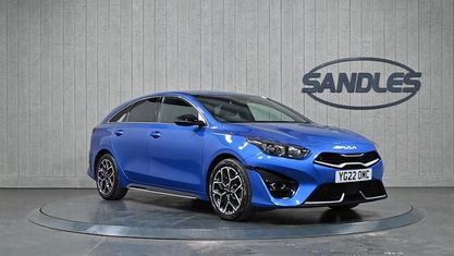 Begagnad Kia ProCeed GT-Line 160 HK (117 kW) 2021 Blå Kombi