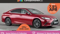Red Used 2021 Lexus ES300H Sedan | £28,197 (Fair price)
