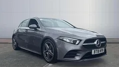 Grey Used 2018 Mercedes A200 AMG line Hatchback | £14,869 (Fair price)