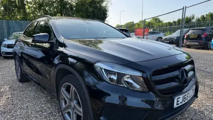 Used Mercedes GLA200 AMG line 136 HP (100 kW) 2016 Black SUV