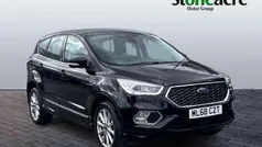 Black Used 2018 Ford Kuga Vignale SUV | £11,995 (Fair price)