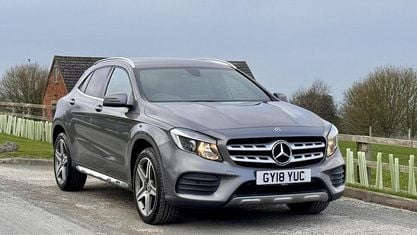 Używany Mercedes GLA200 AMG line 136 KM (100 kW) 2018 Szary SUV