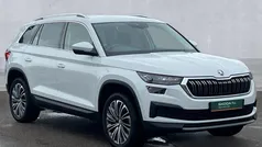 Moon white metallic Used 2024 Skoda Kodiaq SE L Executive SUV | £29,460 (Good price)