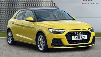 Used Audi A1 Sportback Sport 116 HP (85 kW) 2019 Yellow Hatchback