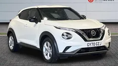 White Used 2020 Nissan Juke N-Connecta SUV | £13,000 (Fair price)
