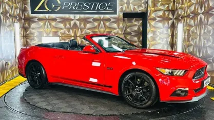 Used Ford Mustang GT Convertible 416 HP (305 kW) 2017 Red Cabriolet