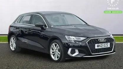 Used Audi A3 Sportback e-tron Sport 204 HP (150 kW) 2021 Black Hatchback