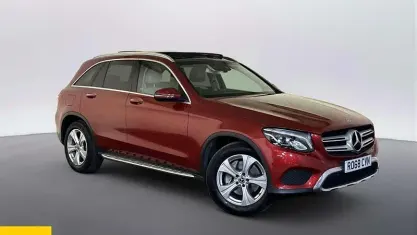 Used Mercedes GLC250 Premium Plus 204 HP (150 kW) 2018 Red SUV