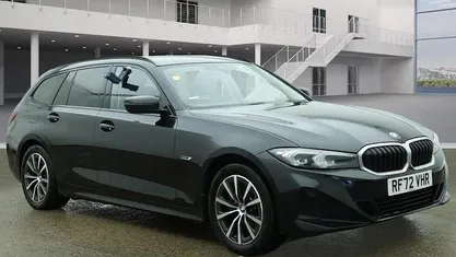 Used BMW 330e Sport Line 292 HP (214 kW) 2023 Black Estate