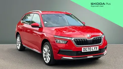 Used Skoda Kamiq SE L 150 HP (110 kW) 2020 Red SUV