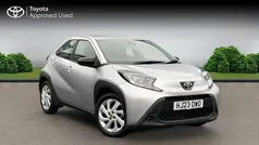 Silver Used 2023 Toyota Aygo PURE Hatchback | £12,244 (Fair price)