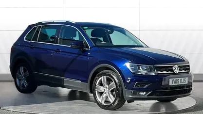 Usado VW Tiguan Match 150 HP (110 kW) 2019 Azul SUV