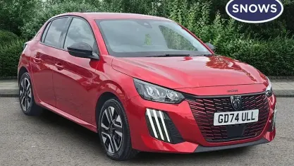 Used Peugeot 208 Allure 101 HP (74 kW) 2025 Red Hatchback