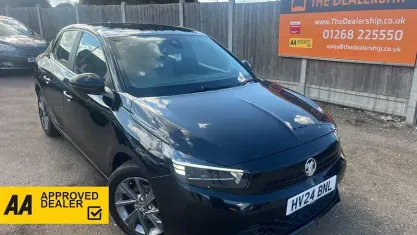 Used Vauxhall Corsa Design Edition 75 HP (55 kW) 2024 Black Hatchback