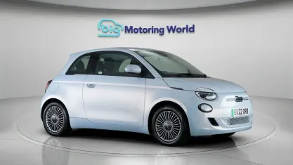 Used Fiat 500e Icon 86 kW (118 HP) 2022 Blue Hatchback