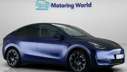Used Tesla Model Y Long Range AWD 378 kW (514 HP) 2023 Blue SUV