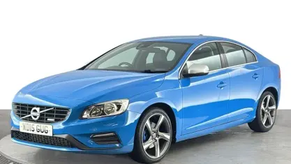Used Volvo S60 R-Design 181 HP (133 kW) 2015 Blue Sedan