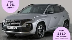 Silver Used 2023 Hyundai Tucson N Line SUV | £23,393 (Fair price)