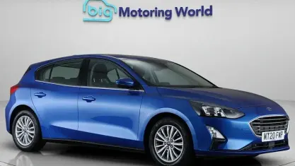Used Ford Focus Titanium 125 HP (91 kW) 2020 Blue Hatchback